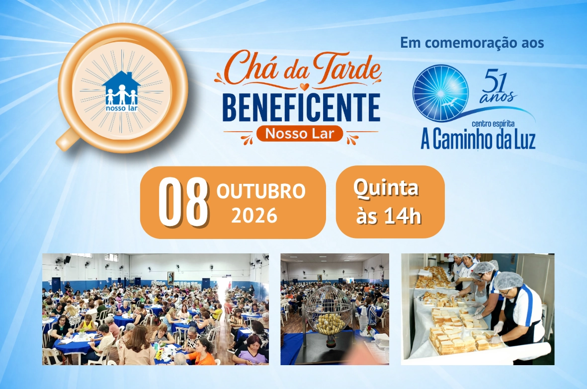 Chá da Tarde Nosso Lar 2026
